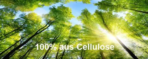 Kunststoff aus 100% Cellulose